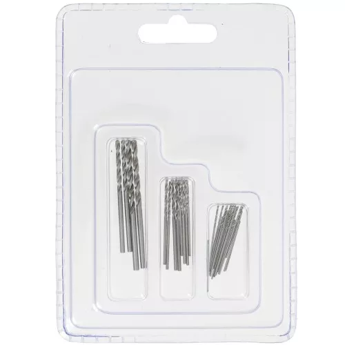 Set de forets pour bijouterie - 0.5 mm à 2.5 mm x32