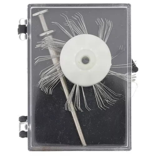 Brossette à mater 20 mm - grain fin 0.3 mm en acier x1