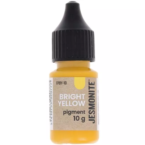 Pigment liquide en flacon - Jesmonite - Jaune vif x10g