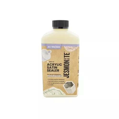 Vernis bouche pores acrylique liquide satiné - imperméabilisant - Jesmonite x500ml