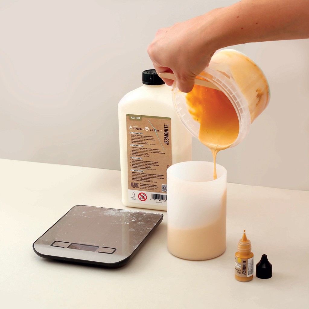 Liquide De Base Jesmonite AC100 - 1 Litre - Pour Résine Acrylique Créative