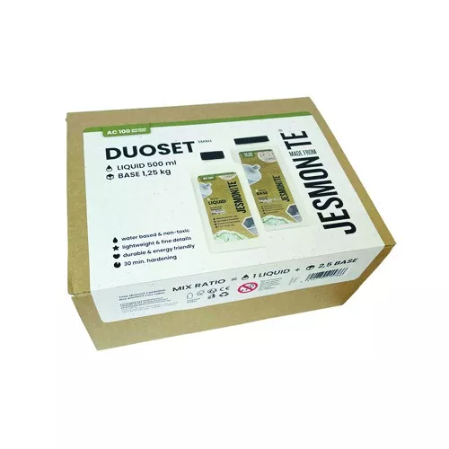Set de base en poudre 1.25kg et liquide 500ml AC 100 - Jesmonite