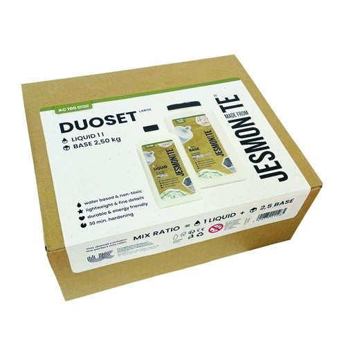 Set de base en poudre 2.5kg et liquide 1L AC100 - Jesmonite