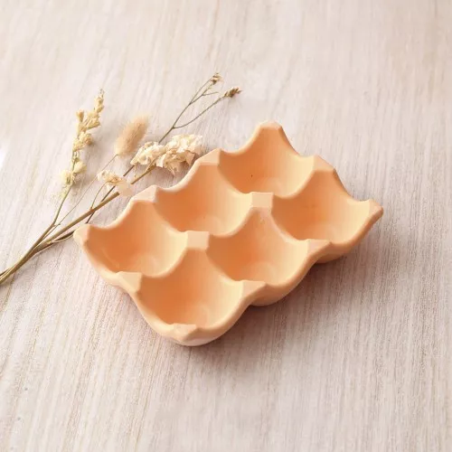 Moule silicone pour réaliser un plateau pour 6 oeufs 14.5x10cm