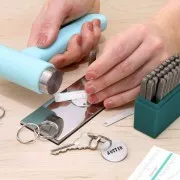 Kit de démarrage pour graver ImpressArt - 3mm - Alphabet Bridgette Majuscule x1