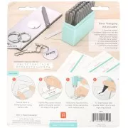 Kit de démarrage pour graver ImpressArt - 3mm - Alphabet Bridgette Majuscule x1