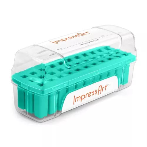 Boite de rangement pour poinçons ImpressArt 6 mm - 27 cases x1