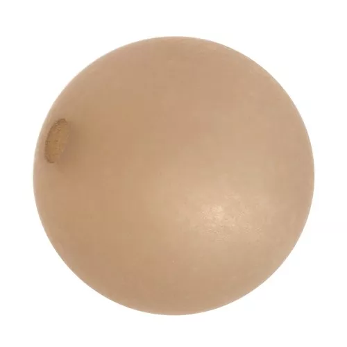 Perles rondes Polaris Dépolies 6 mm Greige x10