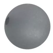 Perles rondes Polaris Dépolies 4 mm Denim Blue x20