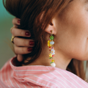 Assortiment de perles de bohème - Multi x50g