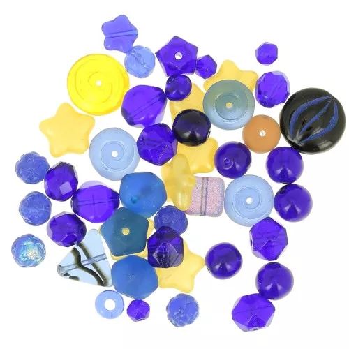 Assortiment de perles de bohème - Star Sky 1 x50g