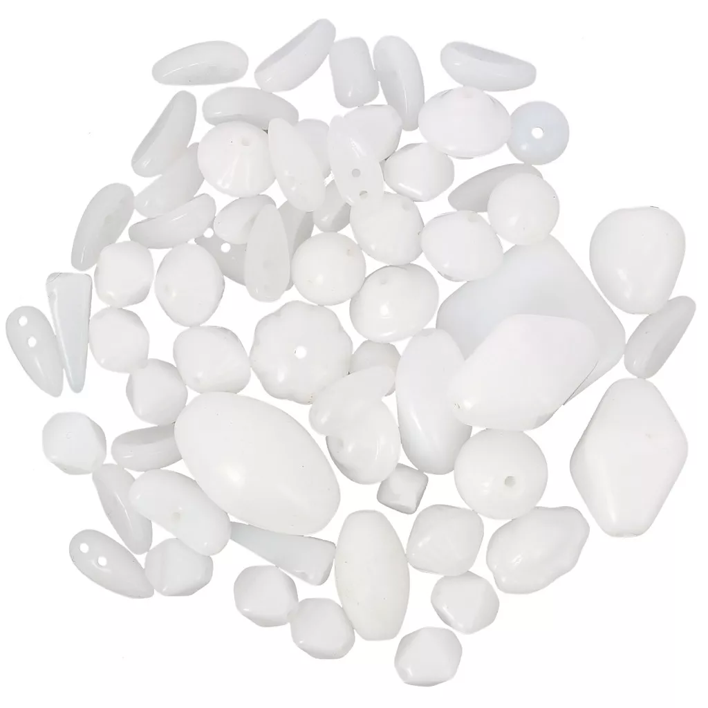 200 Perles Facettes De Bohême 4 Mm Cristal White Lined - Marque Preciosa - Fabriqué En France