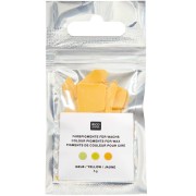 Pigments de couleur pour cire à bougie - Rico design - Jaune x5g|raw }}