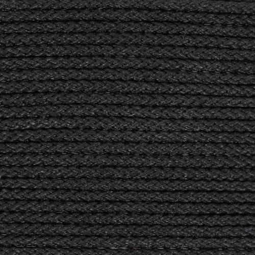 Fil de jade - Fil nylon tressé 1.5 mm - Noir x2.90m