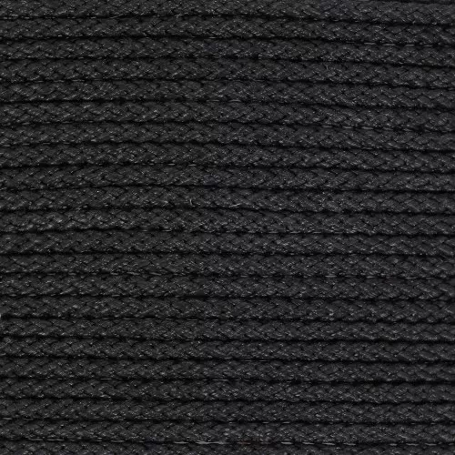 Fil de jade - Fil nylon tressé 1.5 mm - Noir x2.90m