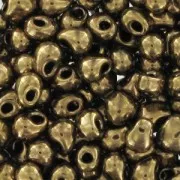 Mini-gouttes Miyuki 2.8 mm DP28-0457 - Dark Bronze Met x8g
