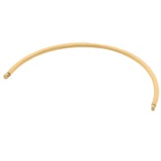Intercalaire demi-jonc pour bracelet 60x2 mm - Acier inoxydable 316L Doré x1|raw }}