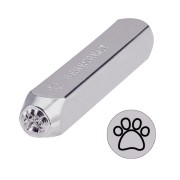 Poinçon à frapper 6 mm - Patte de chien x1