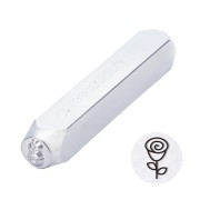 Poinçon à frapper 6 mm - Fleur x1|raw }}