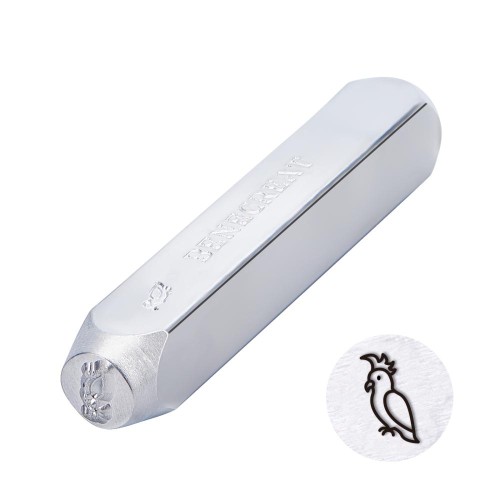 Poinçon à frapper 6 mm - Perroquet x1