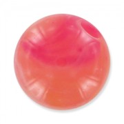 Perle acrylique imitation pierre 9 mm Rose Orangé x1|raw }}