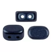 Perles en verre Lipsi® par Puca® 4x6 mm - Dark Blue Metallic Mat x10g