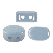 Perles en verre Lipsi® par Puca® 4x6 mm - Opaque Blue Ceramic Look x10g|raw }}