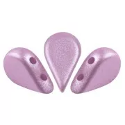 Perles en verre Amos® par Puca® 5x8 mm - Pastel Lila x10g