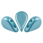 Perles en verre Amos® par Puca® 5x8 mm - Pastel Aqua x10g