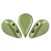 Perles en verre Amos® par Puca® 5x8 mm - Pastel Olivine x10g