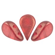 Perles en verre Amos® par Puca® 5x8 mm - Halo Cardinal x10g|raw }}