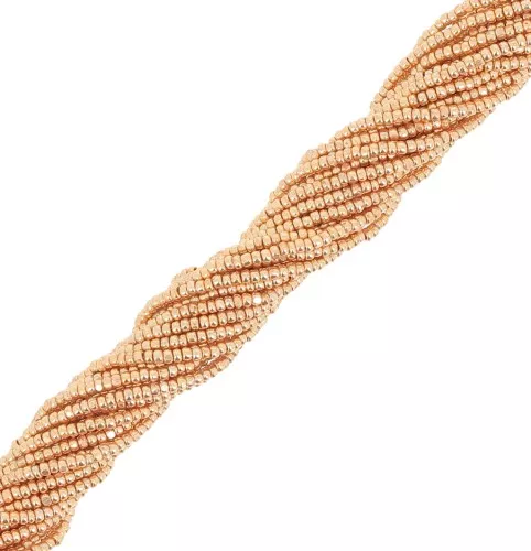Charlottes Preciosa 13/0 - Doré Metallic x10g