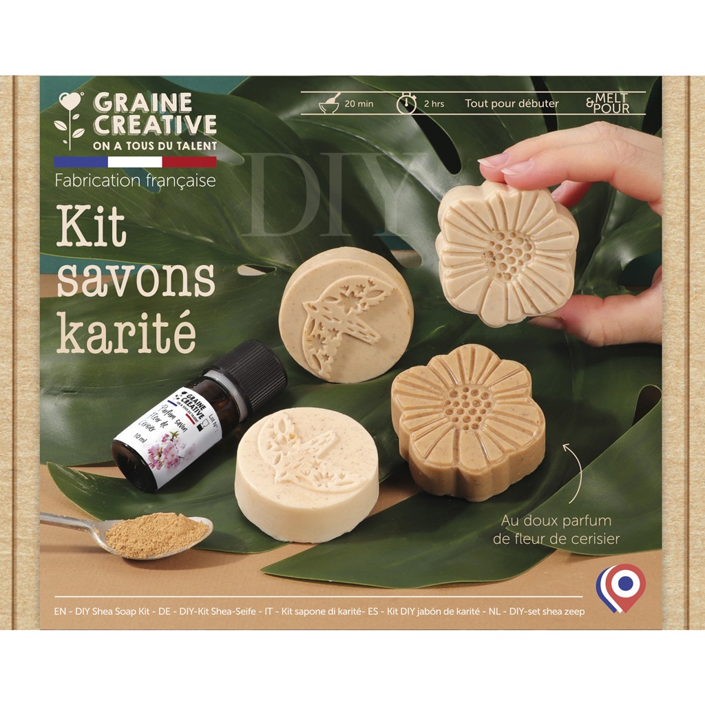 BRIGHTFUFU Kit de Fabrication de Savon Coupe-Savon Blanc Lot de 1 Usage Quotidien Savonnettes