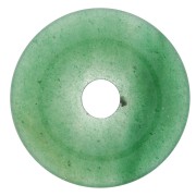 Donuts 40 mm Aventurine verte x1