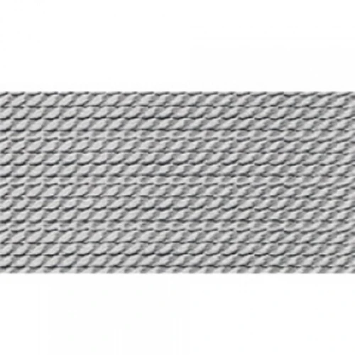 Fil de soie 1.05 mm Gris x2m
