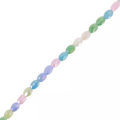 20 Perles En Verre Imitation 8mm - Couleurs Mélangées, Lot Neuf, Marque SAVMER