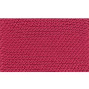 Fil de soie 1.05 mm Bordeaux x2m