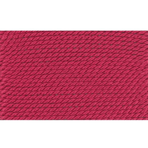 Fil de soie 1.05 mm Bordeaux x2m