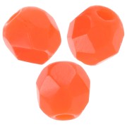 Facettes 2 mm véritable (True 2) - Opaque Orange x50