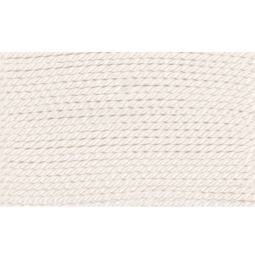 Fil de soie 1.05 mm Blanc x2m