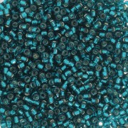 Toho Treasures 1.8 mm TO1T27BD - Teal Silver Lined x8g|raw }}