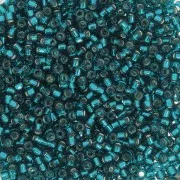 Toho Treasures 1.8 mm TO1T27BD - Teal Silver Lined x8g