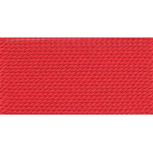 Fil de soie 0.90 Rouge x2m