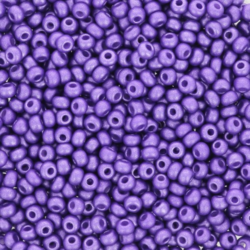 Preciosa Perles rocailles 11/0 2 mm - Permalux Dark Violet x20g