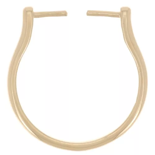 Bague fine interchangeable - Taille 56 - Plaqué Or 3 microns x1