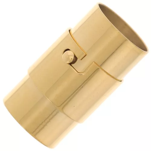Fermoir aimanté pour cordon 10 mm - Acier inoxydable 304 Doré x1