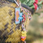 Porte clés anneau à personnaliser 28 mm - Acier inoxydable 304 Doré x1