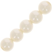 Perles nacrées Aurora 5810 2 mm - Crystal Cream Pearl x20