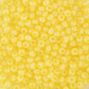 Perles rocailles Preciosa  9/0 2.5 mm - Yellow Alabaster x20g