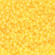 Perles rocailles Preciosa  11/0 2 mm - Yellow Alabaster x20g